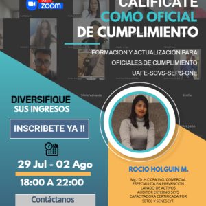 Programa Oficial de Cumplimiento en Prevención de lavado de Activos-Julio 2024