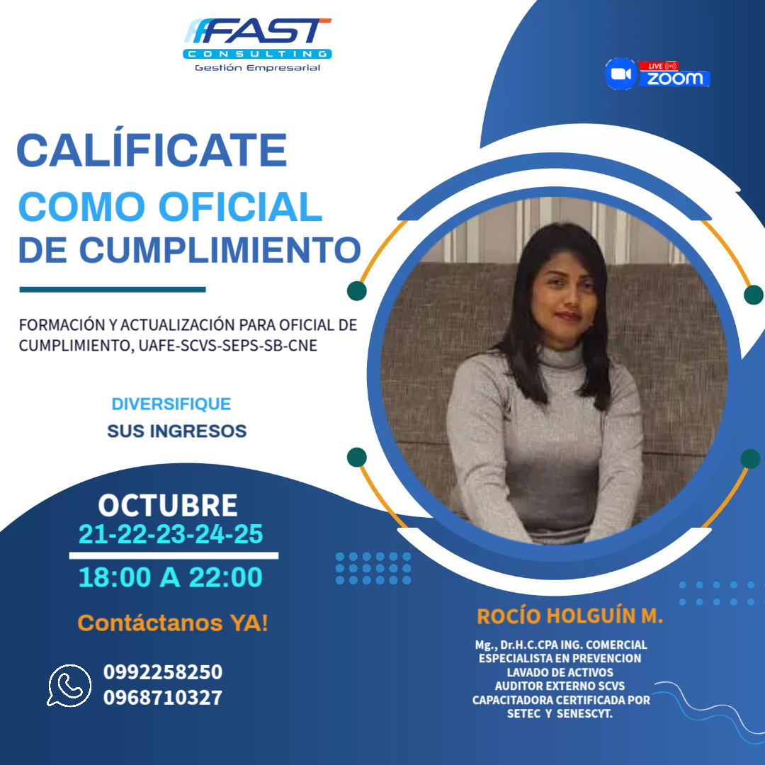 Programa Oficial de Cumplimiento en Prevención de lavado de Activos-Octubre 2024