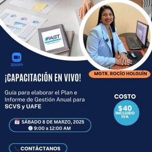 Capacitación - Elaboración del plan e informe de gestión anual / 08 marzo 2025