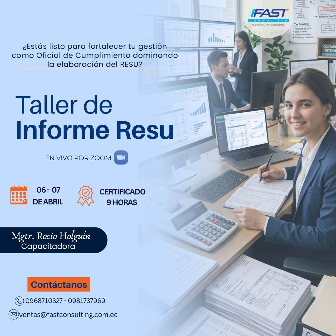 Taller práctico RESU – 6 y 7 abril 2026
