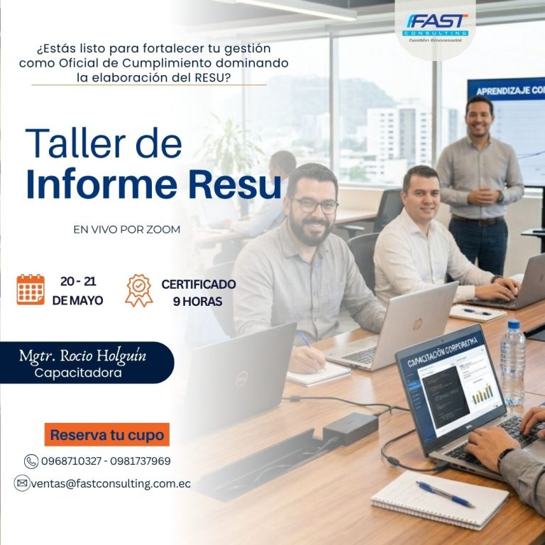 Taller práctico RESU 20 – 21 MAYO