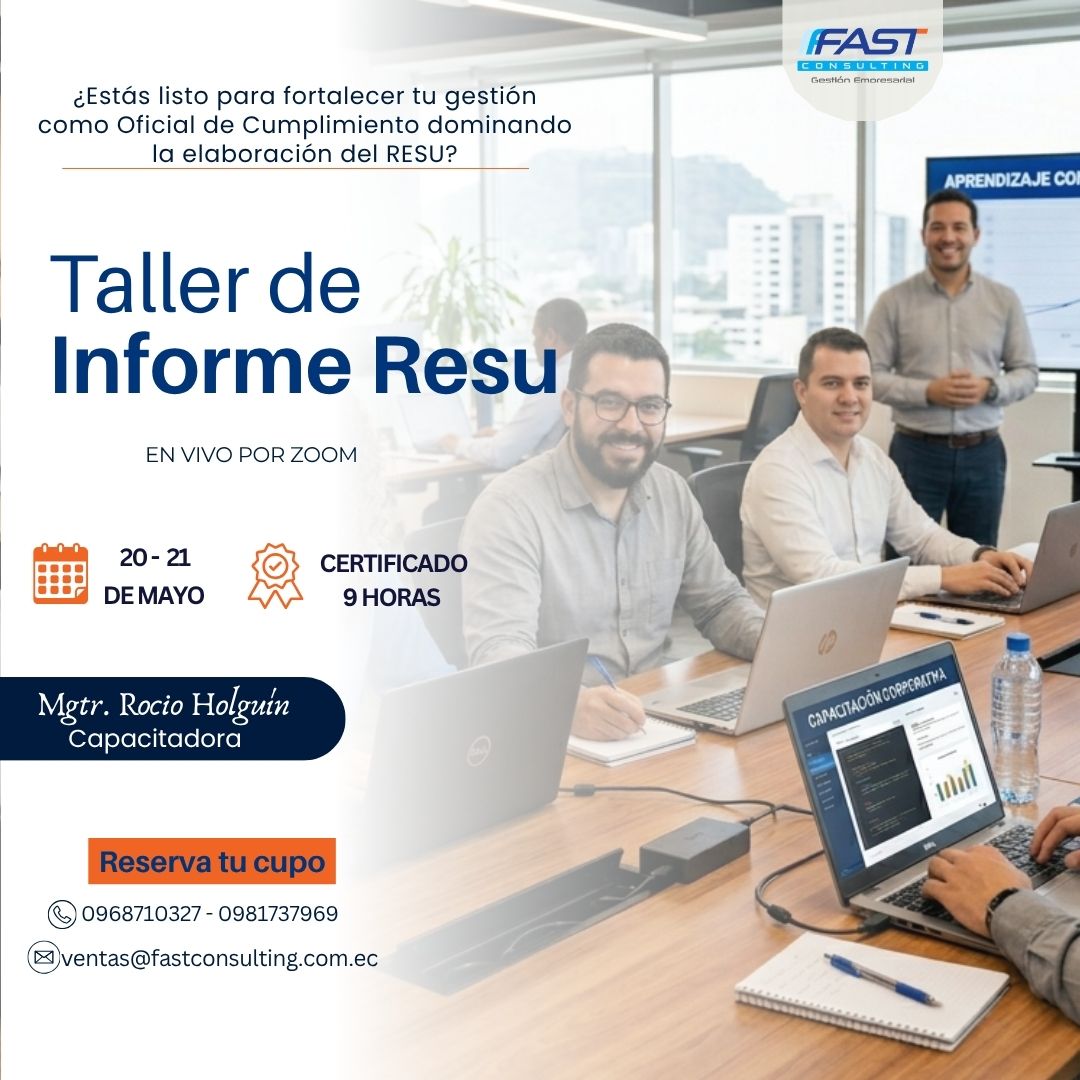Taller práctico RESU 20 – 21 MAYO