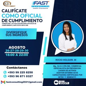 Programa Oficial de Cumplimiento en Prevención de lavado de Activos-Agosto 2024