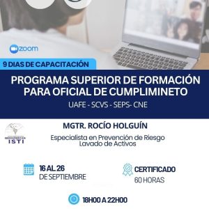 Programa superior de formación para oficiales de cumplimiento - sept 2025