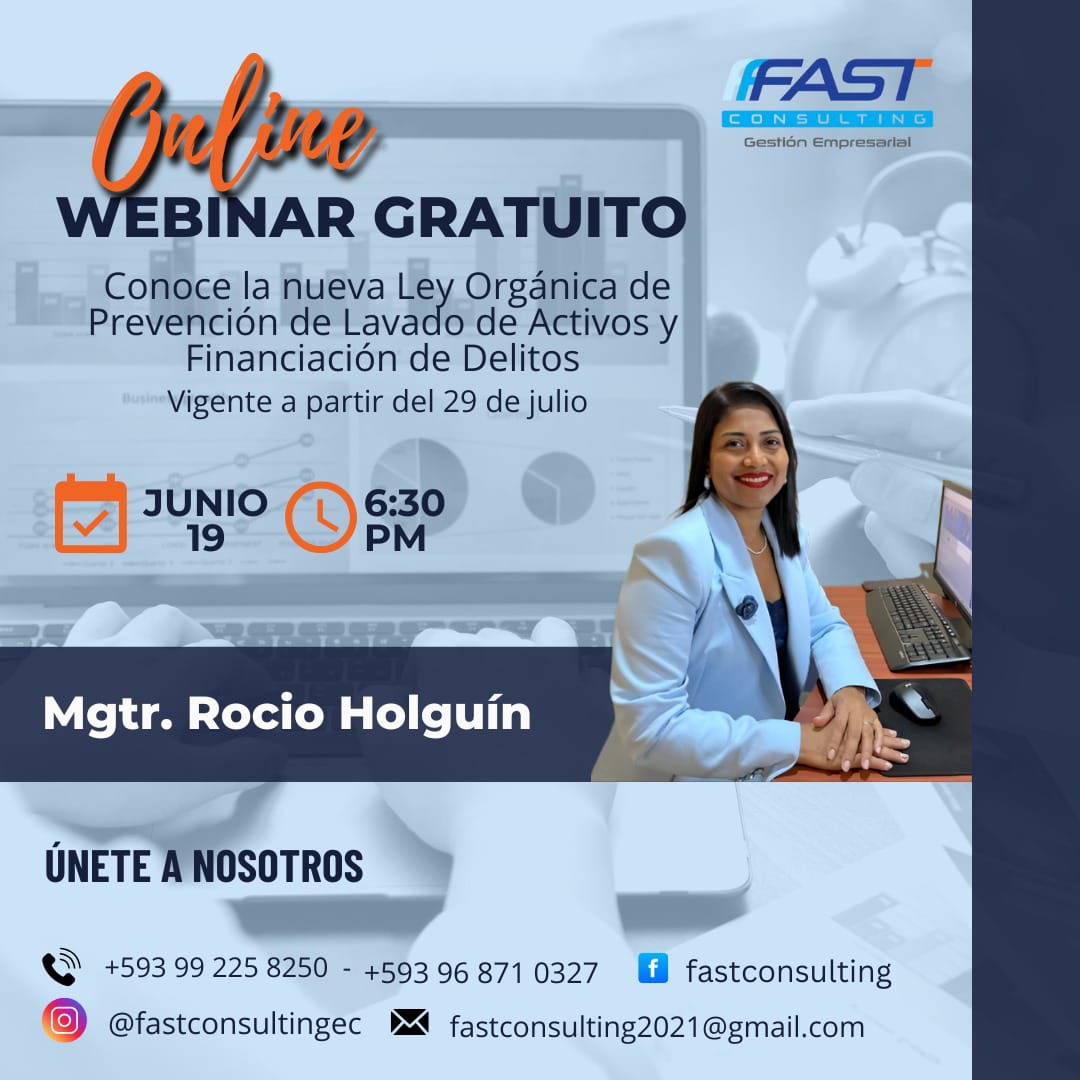 Webinar – Conoce la nueva ley de prevención lavado de activos – 19 junio 2025